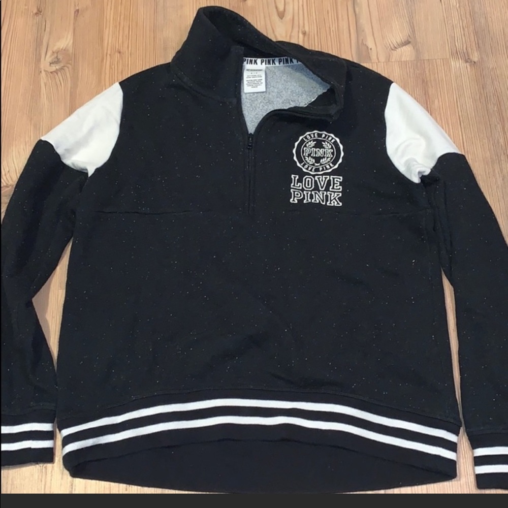 VS Pink quarter zip